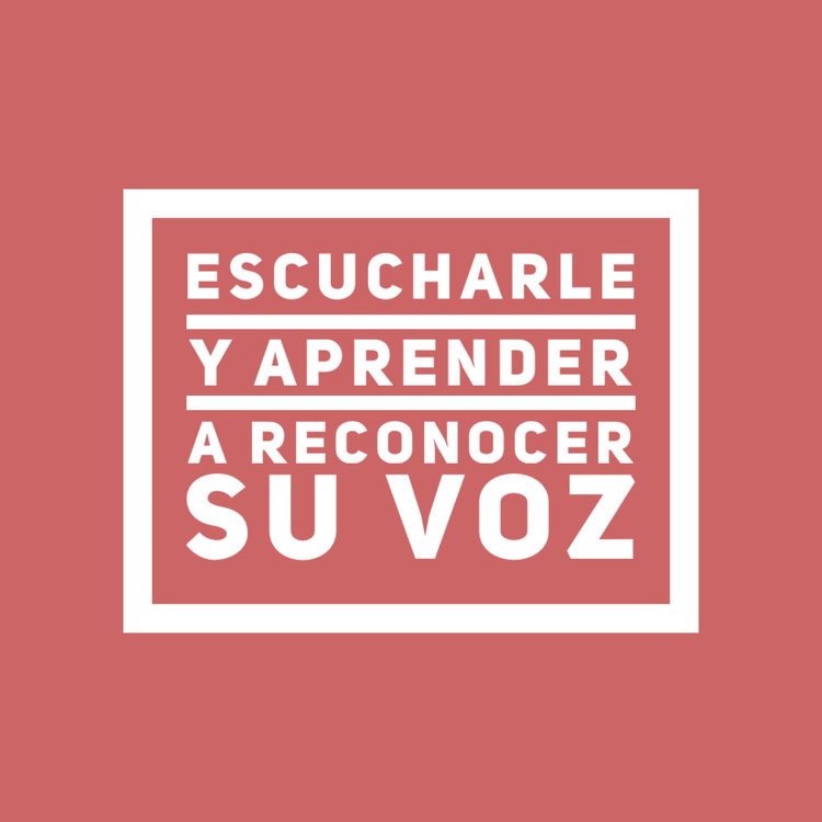 Hoy el reto del amor es escuchar al Señor
