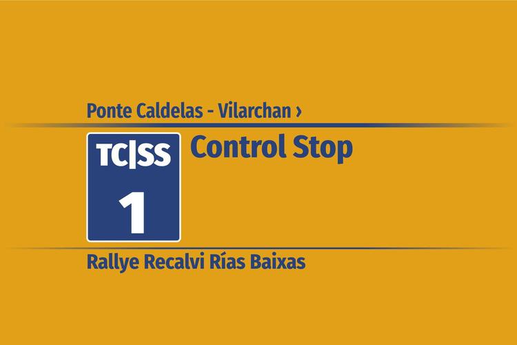 Tramo 1 &nbsp;›&nbsp; Ponte Caldelas - Vilarchan | Control Stop