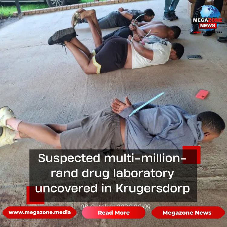 Suspected multi-million-rand drug laboratory uncovered in Krugersdorp