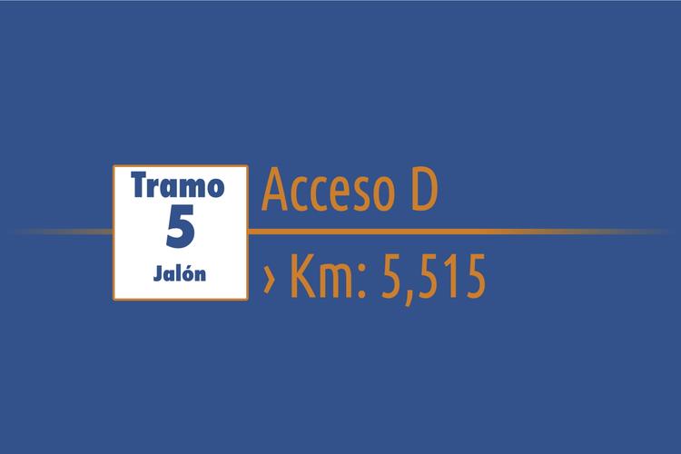 Tramo 5 › Jalón  › Acceso D