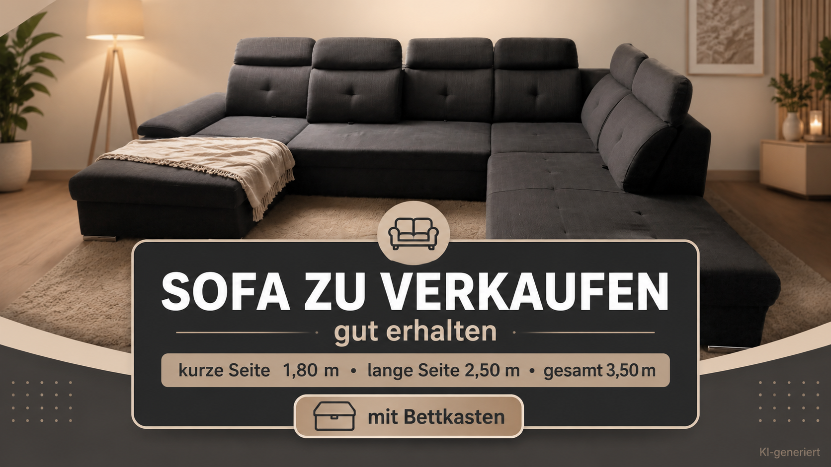 Sofa zu verkaufen