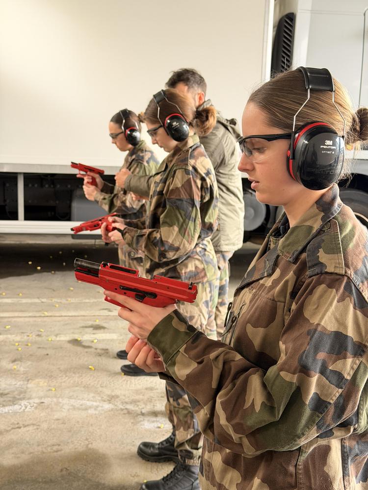1er jour de la semaine de formation 2025/2026 des Cadets Gendarmerie des Landes