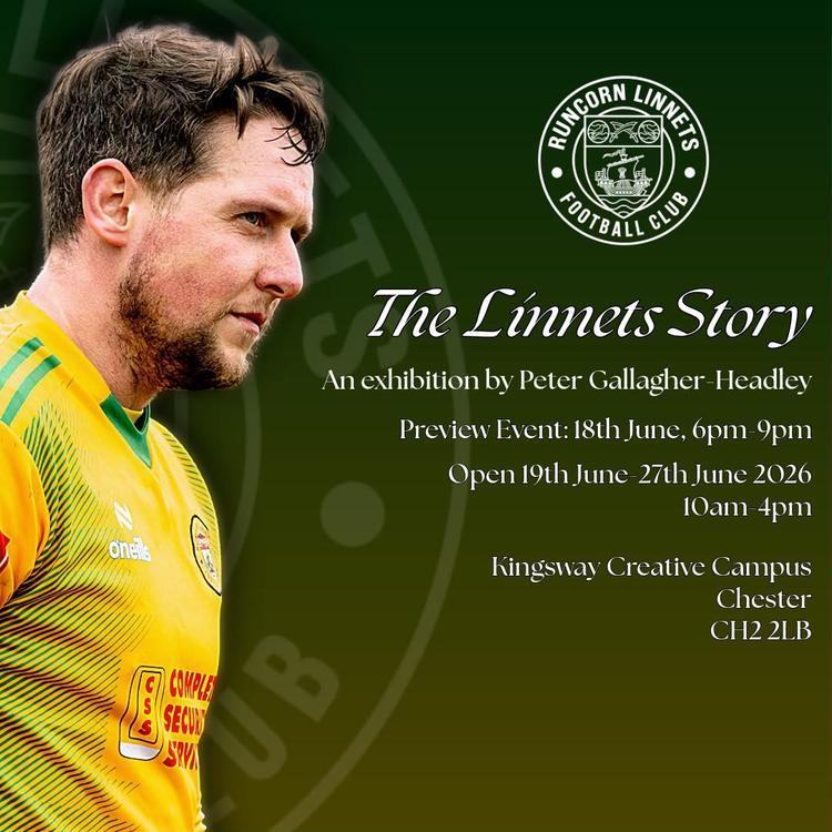 Club cameraman Peter puts Linnets history in focus
