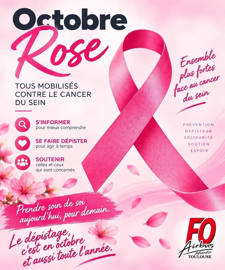 🎀 OCTOBRE ROSE | Ensemble, mobilisons-nous contre le cancer du sein