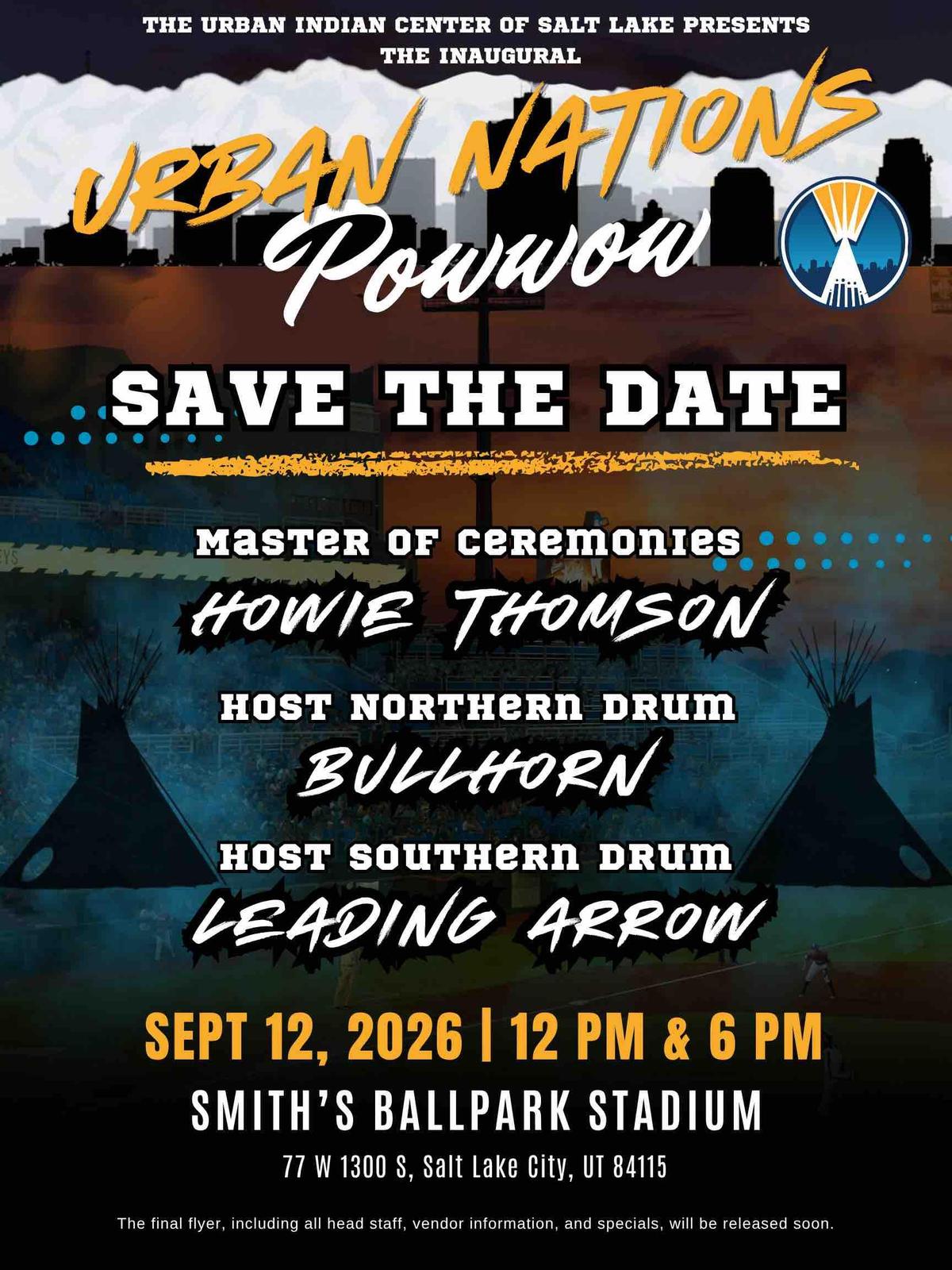 Save The Date: Inaugural Urban Nations Powwow