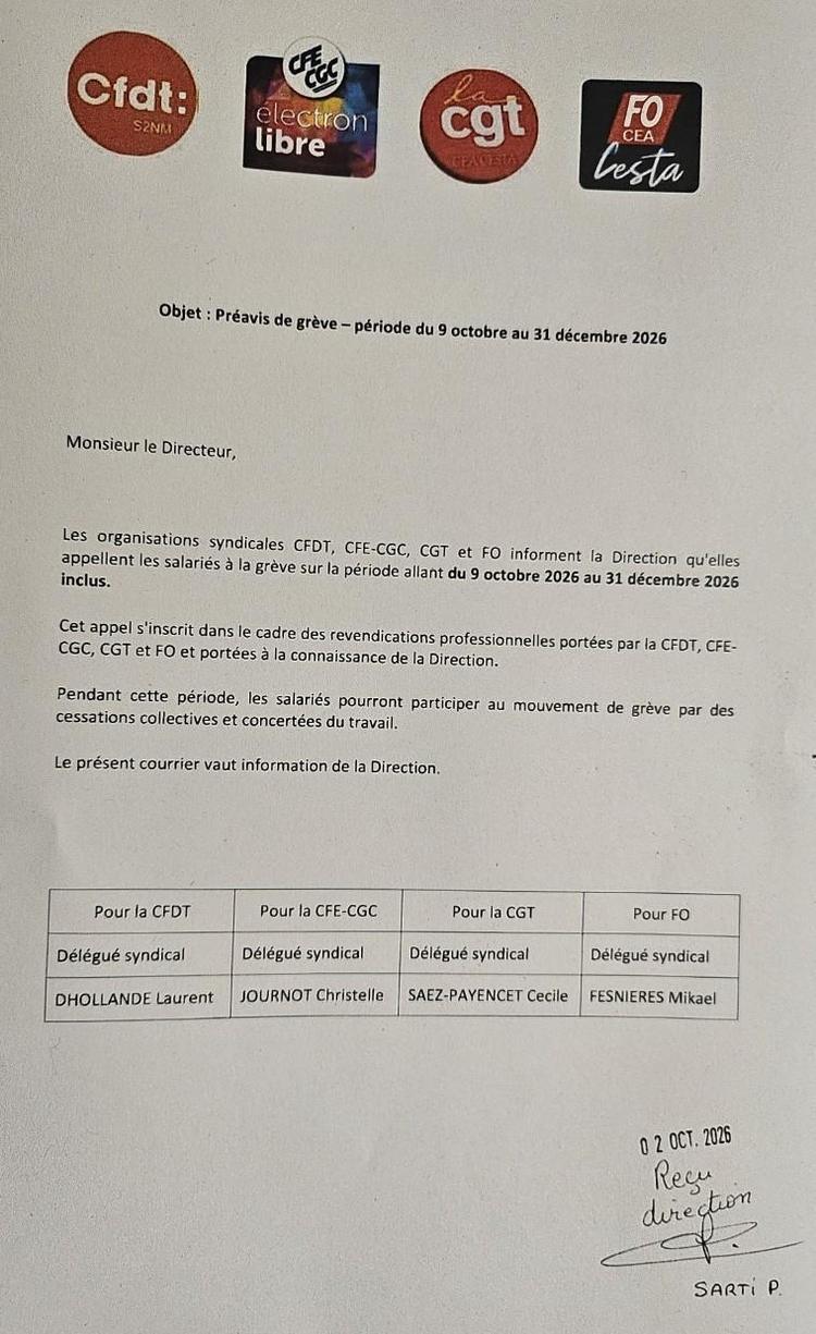 C'est parti pour la grève