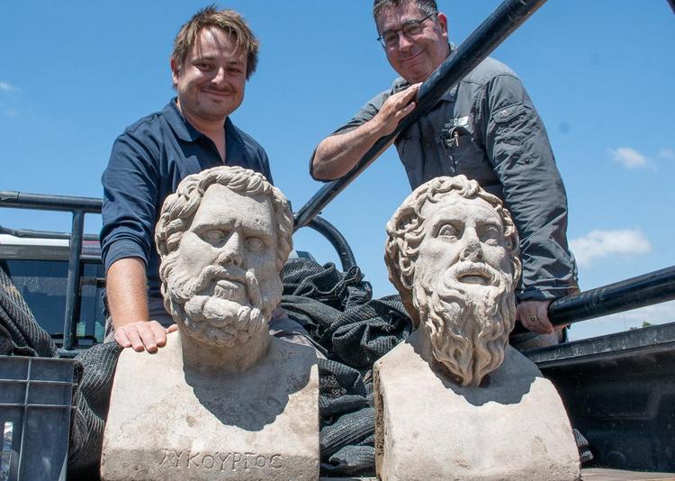 Lost Roman masterpieces discovered buried beneath ancient vineyard complex