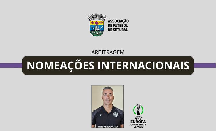 Arbitragem AF Setúbal em provas europeias