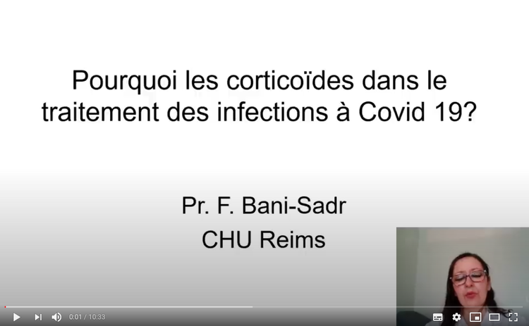 Intérêt des corticoïdes dans la prise en charge des infections à COVID-19