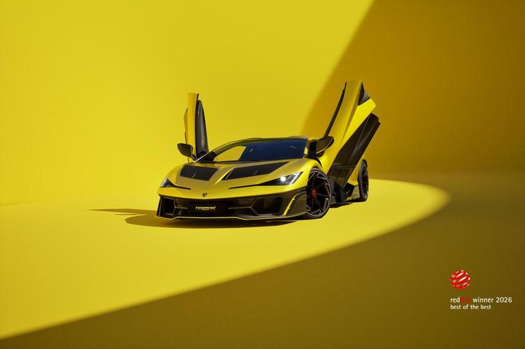 AUTOMOBILI LAMBORGHINI GANA EL PREMIO "RED DOT: BEST OF THE BEST 2026" CON EL FENOMENO