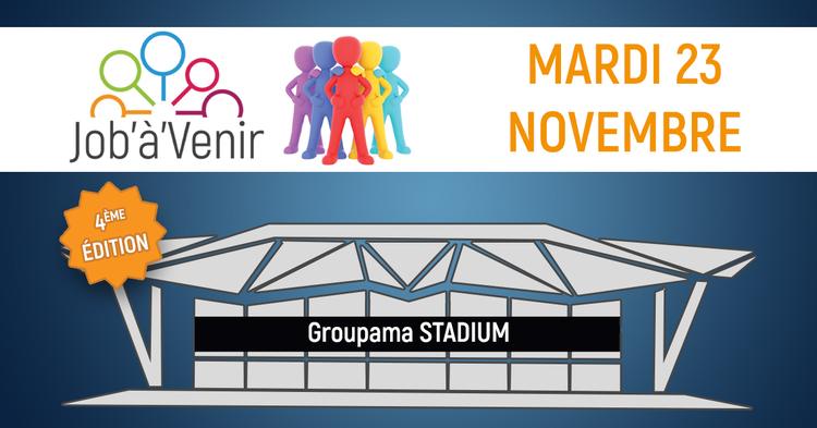 Job'à Venir au Groupama Stadium le 23 novembre 
