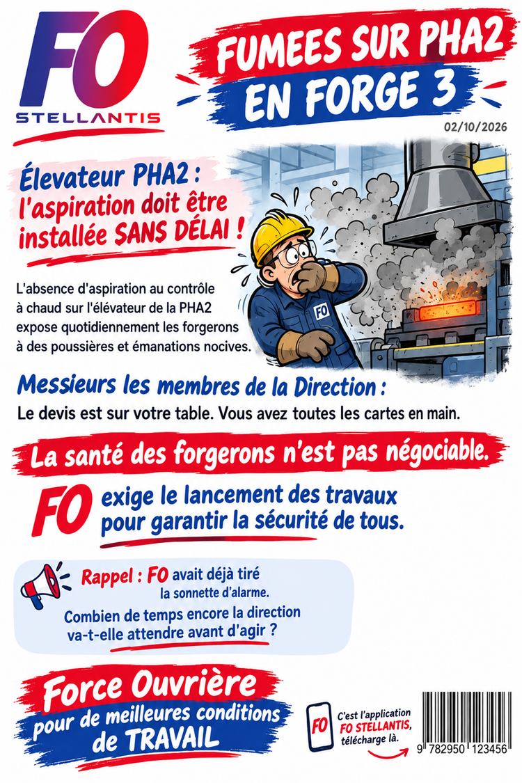 MU: FORGE 3 - FUMEES SUR PHA2