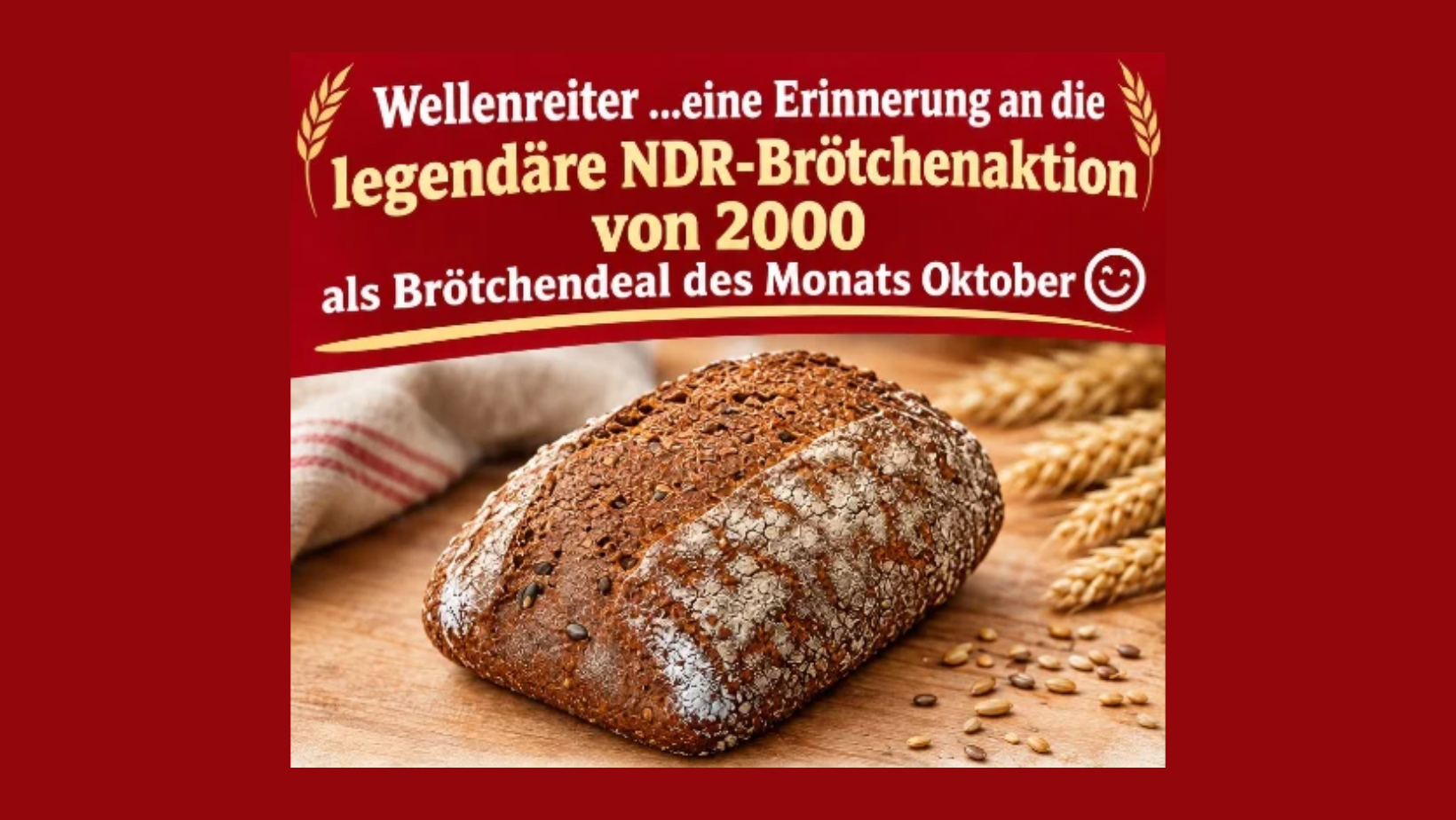 Brötchendeal des Monats Oktober - Wellenreiter