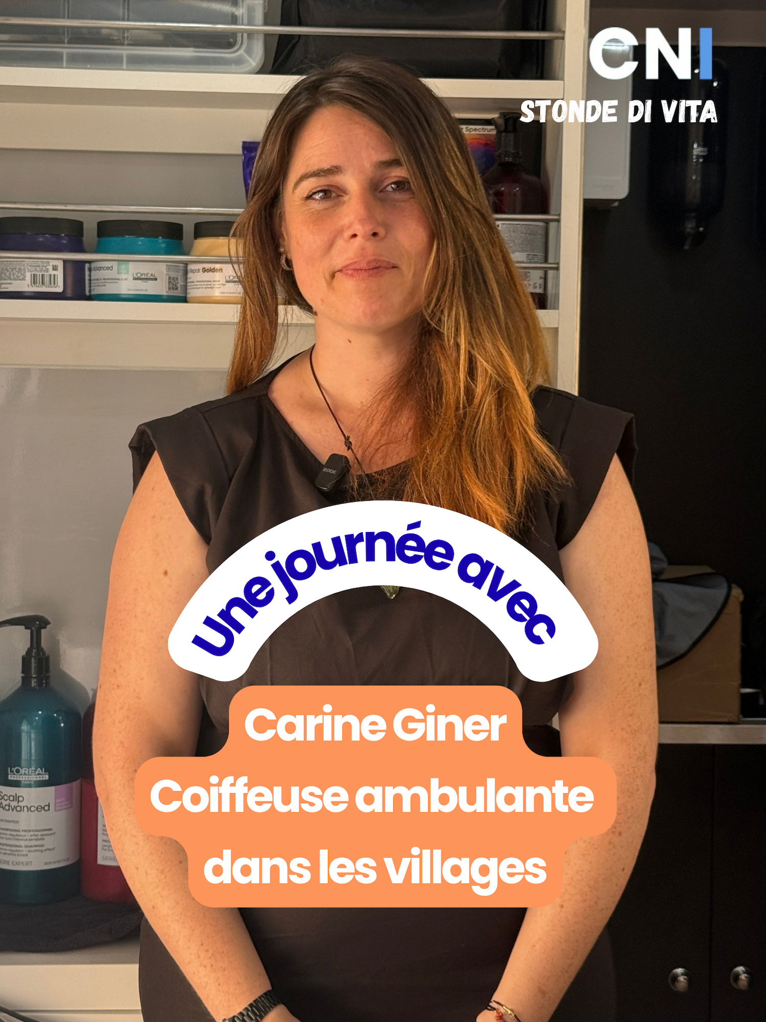 Stonde di Vita avec… Carine Giner, coiffeuse itinérante