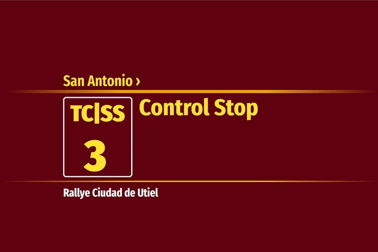Tramo 3 &nbsp;›&nbsp; San Antonio | Control Stop