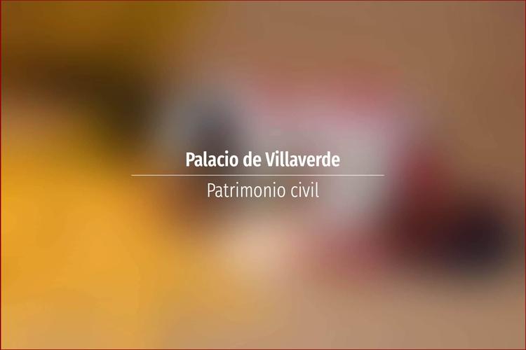Palacio de Villaverde
