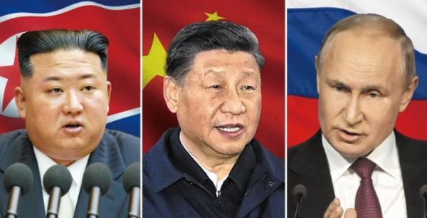 俄罗斯、中国和朝鲜构成军事铁三角？