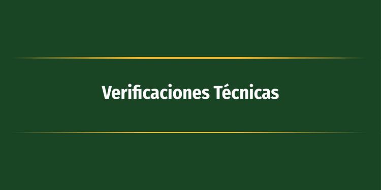Verificaciones Técnicas