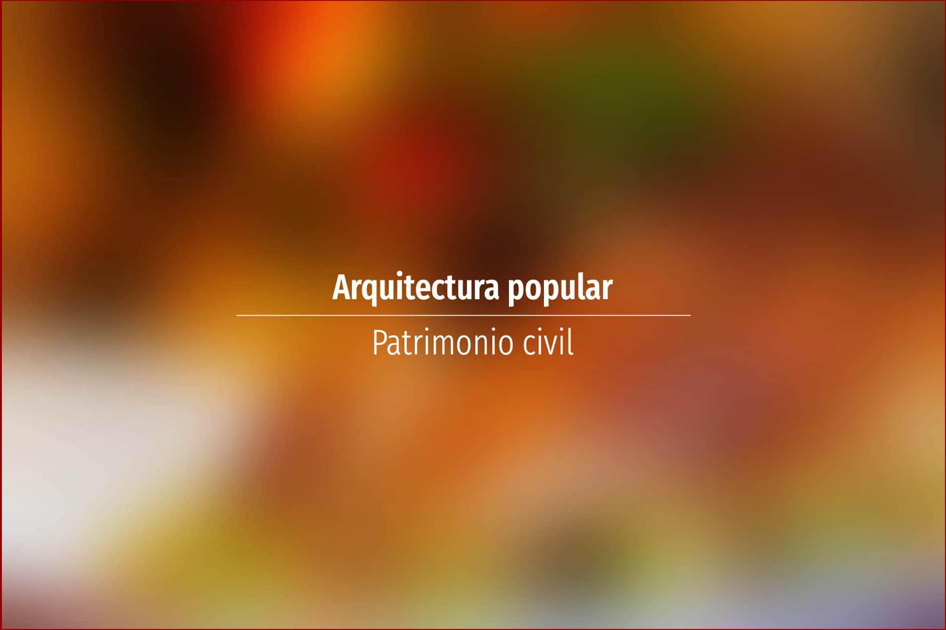 Arquitectura popular
