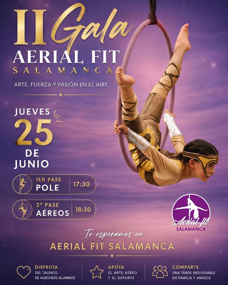 ✨🎪 ¡Llega la II Gala de Aerial Fit Salamanca! 🎪✨