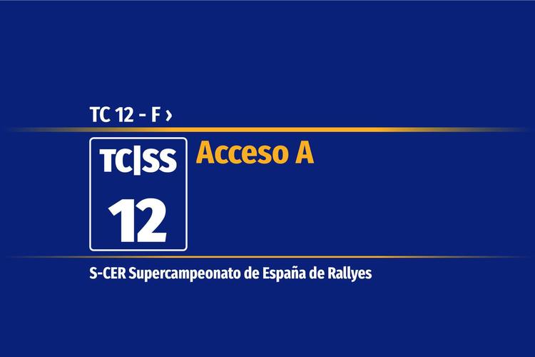 Tramo 12 &nbsp;›&nbsp; TC 12 - F | Acceso A