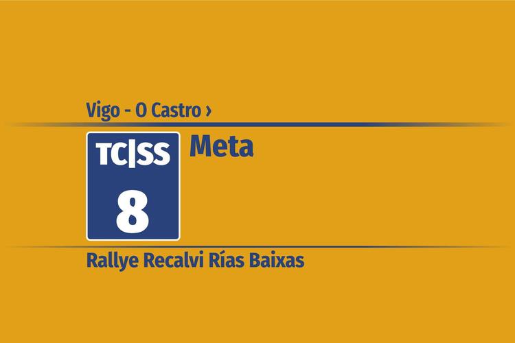 Tramo 8 &nbsp;›&nbsp; Vigo - O Castro | Meta