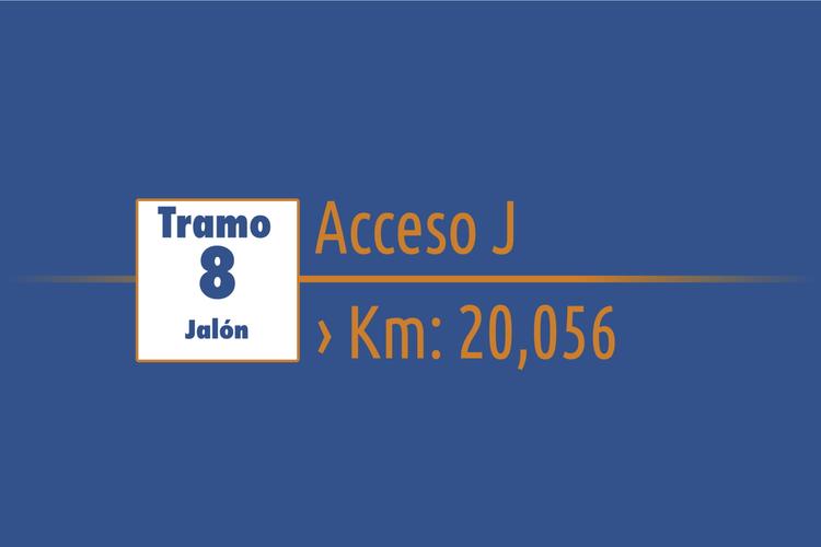 Tramo 8 › Jalón  › Acceso J