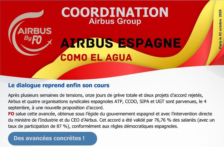 Airbus España: El diálogo vuelve encauzarse