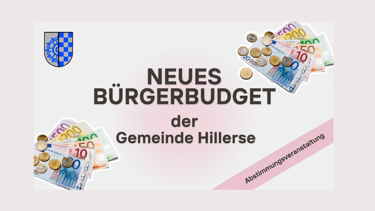 Bürgerbudget der Gemeinde Hillerse – Abstimmungsveranstaltung