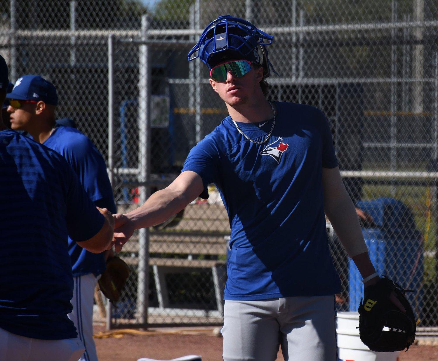 Hard work helped lead Huntzinger to Blue Jays