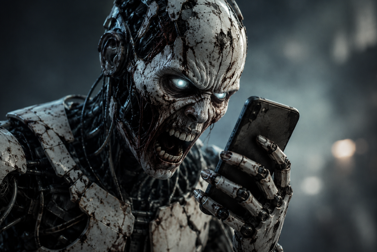 Artificially Intelligent Zombie