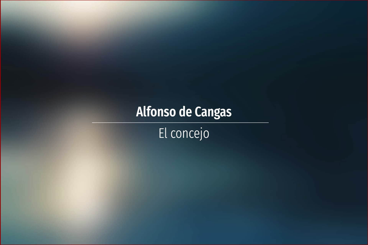 Alfonso de Cangas