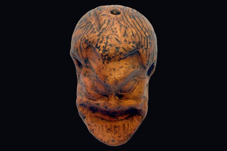Ancient Greek theatre mask discovered in Illyrian sanctuary cave