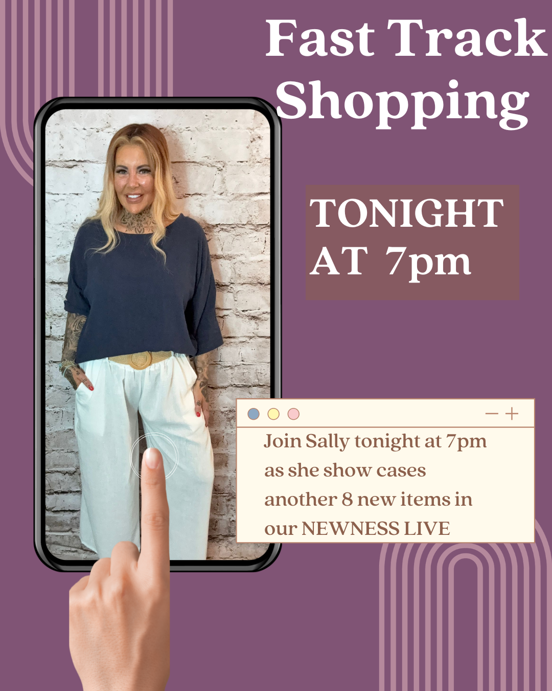 Fast Track Shopping Live 7pm