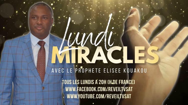 LUNDI MIRACLES - DYNAMIQUE DE REVEIL - Pr Elisee Kouakou -08-01-24