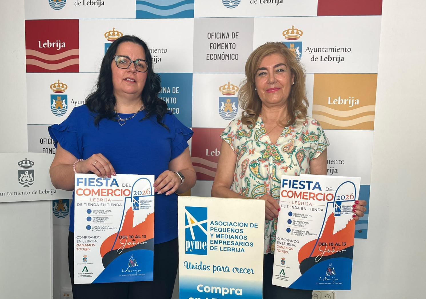Del 10 al 13 de junio se celebrará una nueva edición de la Fiesta del Comercio en Lebrija