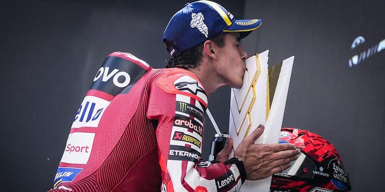 Marc Márquez culmina un fin de semana perfecto con su victoria número 100