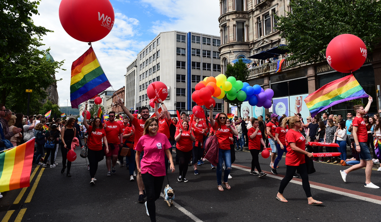 Pride organisations say political parties not welcome at this year's events in Northern Ireland