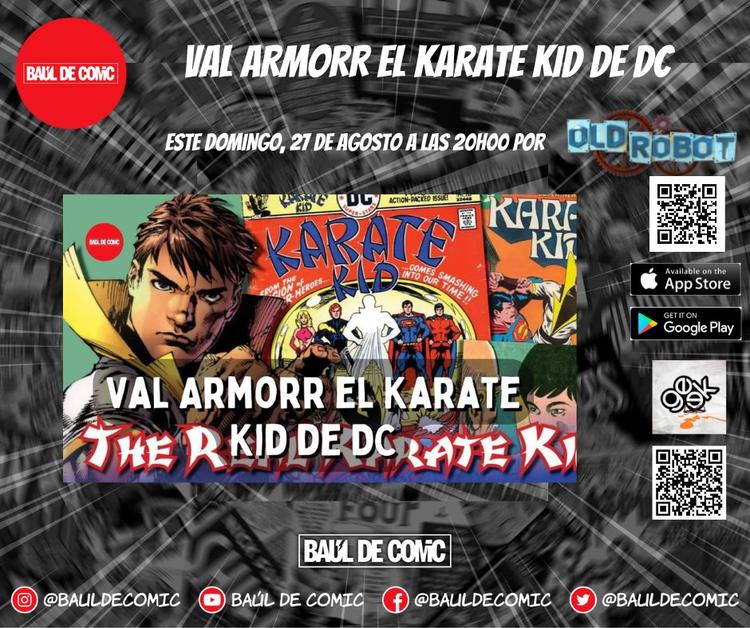 Val Armorr el Karate Kid de DC
