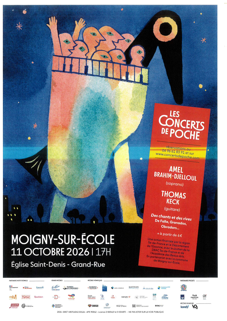 Les concerts de poche - Moigny-sur-ecole