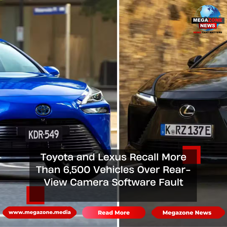 Toyota and Lexus Recall More Than 6,500 Vehicles Over Rear-View Camera Software Fault