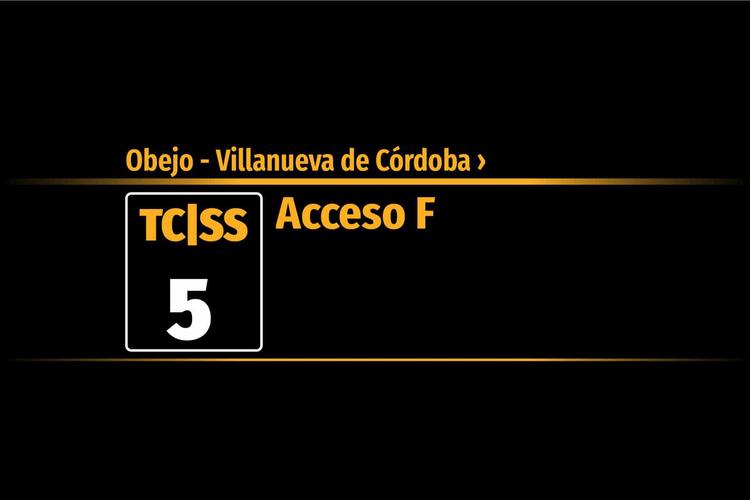 Tramo 5 &nbsp;›&nbsp; Obejo - Villanueva de Córdoba | Acceso F