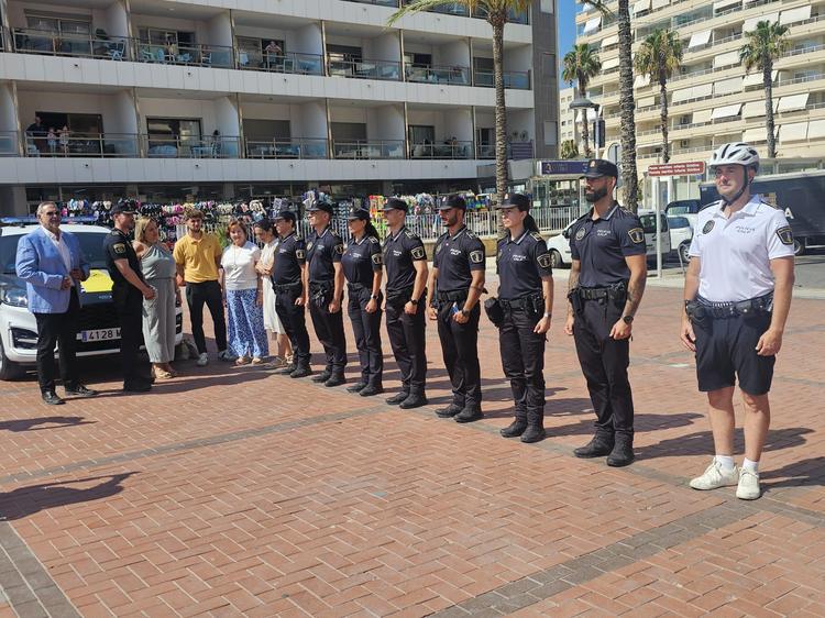 La Policía Local de Calp incorpora 13 nuevos agentes y refuerza su dispositivo de seguridad para el verano