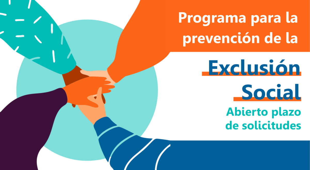 El próximo 21 de septiembre se abrirá el plazo de solicitudes para la nueva convocatoria del Programa para la Prevención de la Exclusión Social