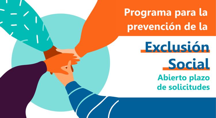 El próximo 21 de septiembre se abrirá el plazo de solicitudes para la nueva convocatoria del Programa para la Prevención de la Exclusión Social