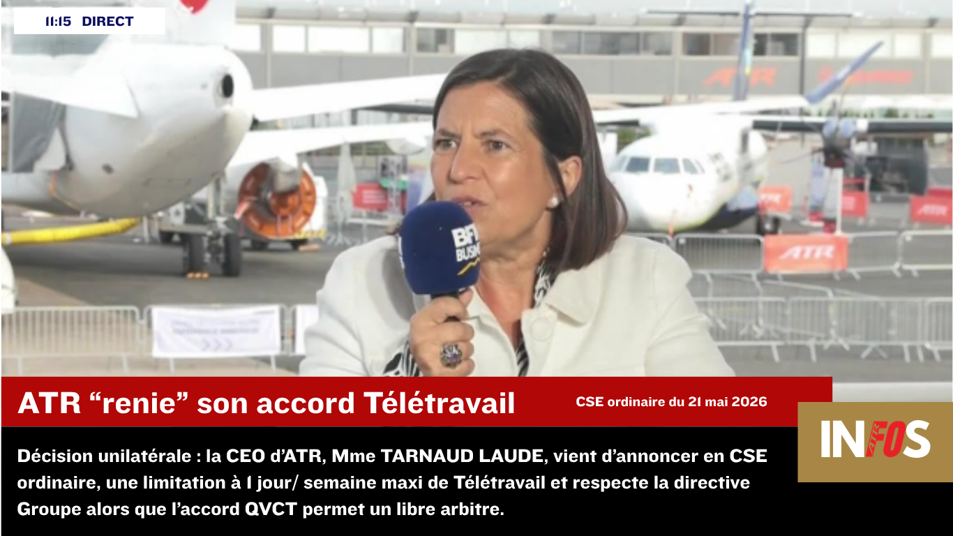 Télétravail ATR : Régression Sociale & Sociétale !