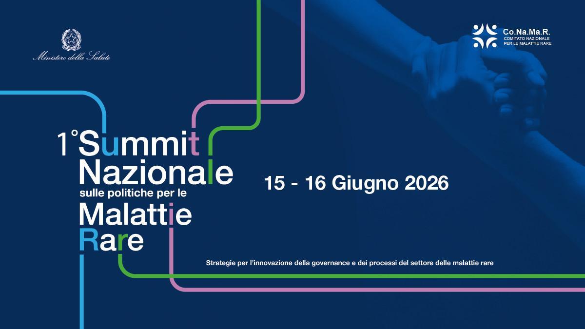 Il Primo Summit Nazionale sulle Politiche per le Malattie Rare