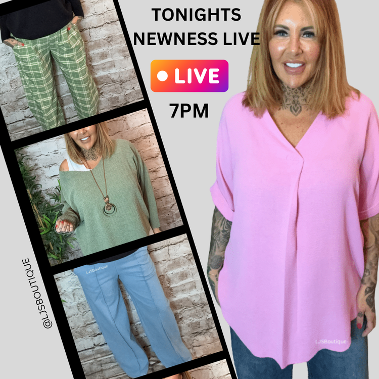 🌟 JOIN SALLY TONIGHT AT 7 PM FOR A SHOWCASE OF NEWNESS! 🌟 