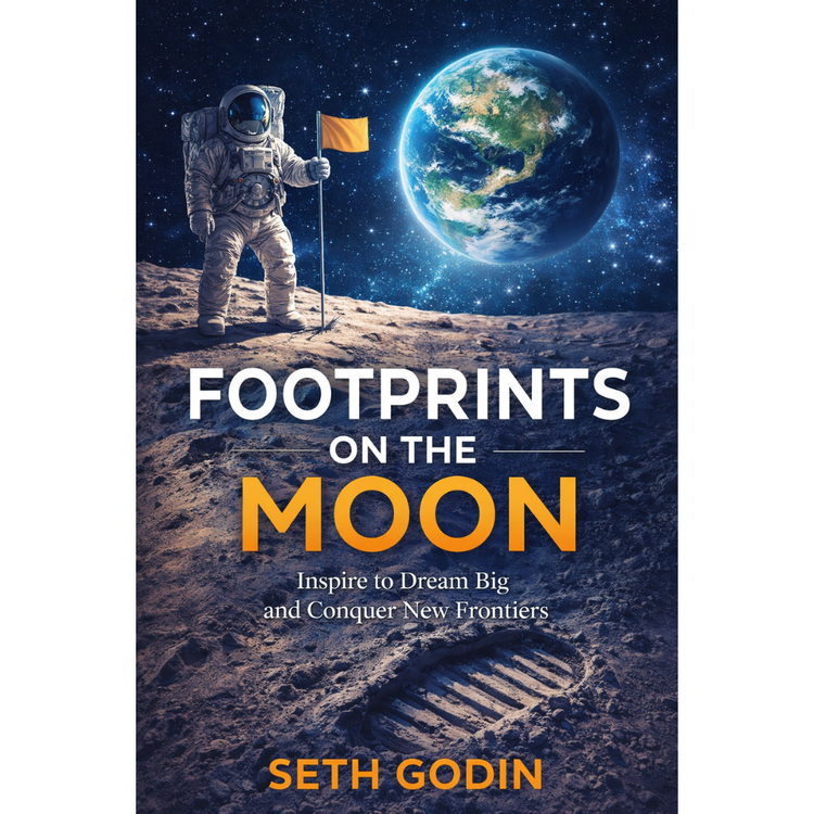 Sampul Footprints on the Moon
