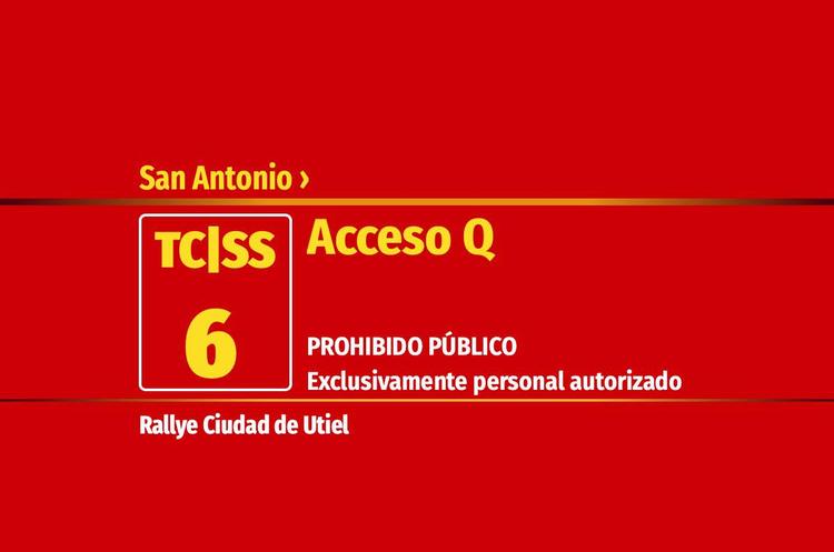 Tramo 6 &nbsp;›&nbsp; San Antonio | Acceso Q